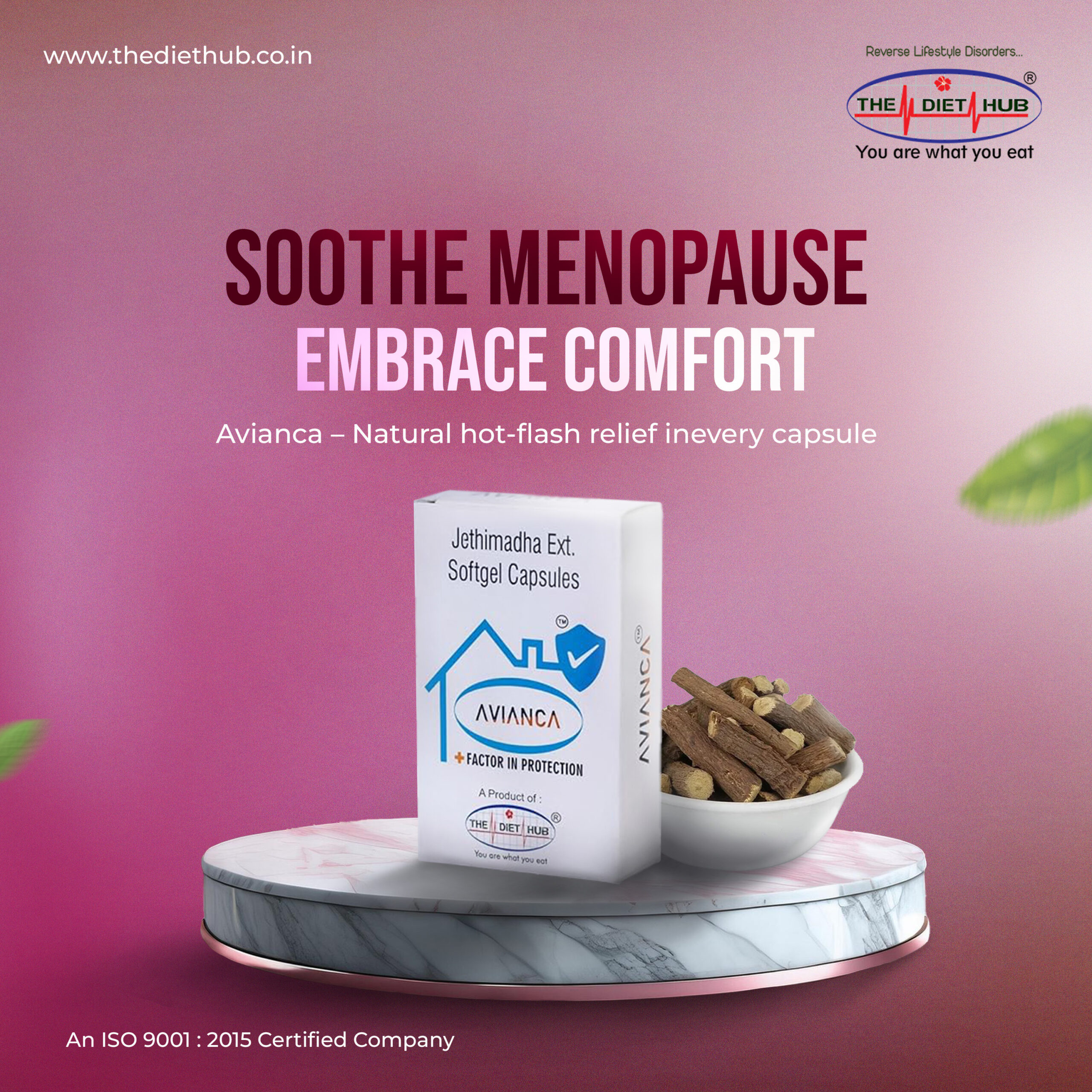AVIANCA CAPSULES - Support Comfort During Menopause